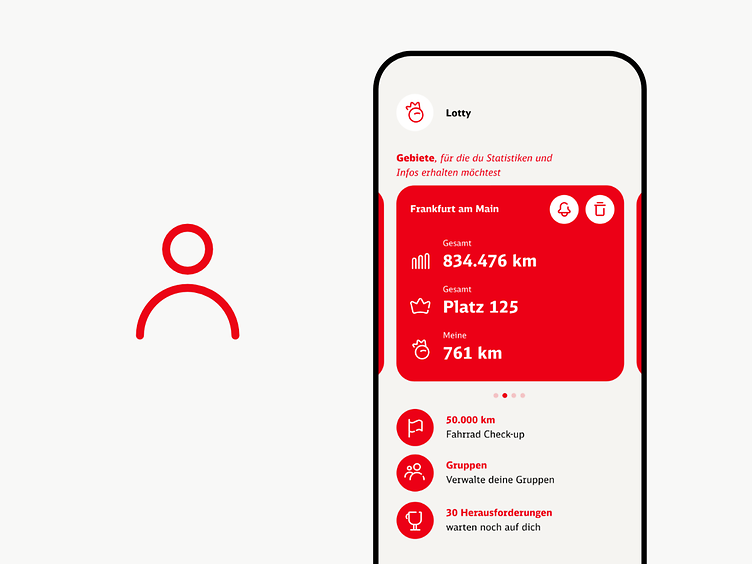 Neue Rad+ App: Gruppen