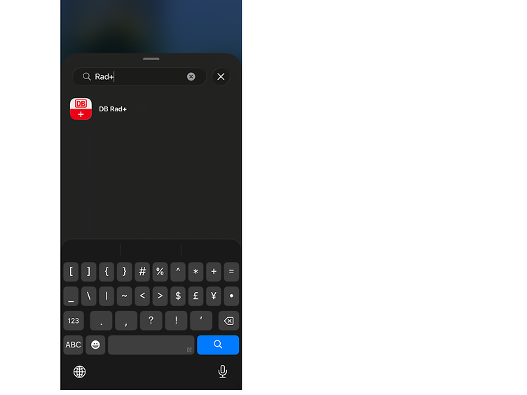 Neues Rad+ iOS Widget 4.0.8